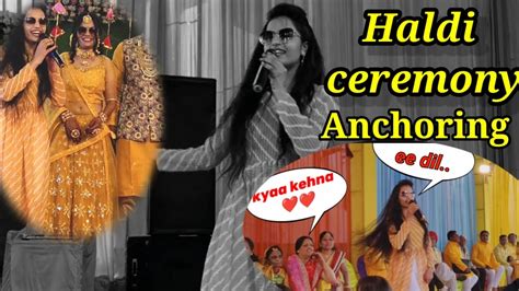 Haldi Ceremony Fun Public Talk Games Anchoring Script Shayari Wedding