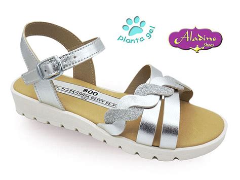 Sandalias Ni A Plata Aladino