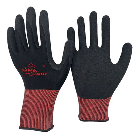 Srsafety Pro Sandy Nitrile Coated Gloves Sr Ny1350s Srsafety