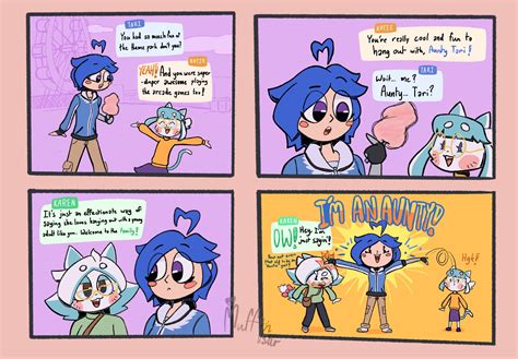 Aunty Tari? [Swag Gato Gamer comic] : r/SMG4