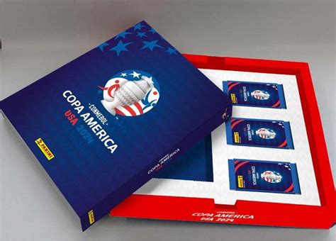 CONMEBOL COPA AMÉRICA USA 2024 Kit Box Premium Álbum Capa Dura 30