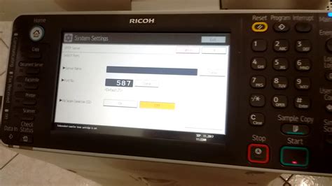 Configuração de Scanner Ricoh 3002 Email YouTube