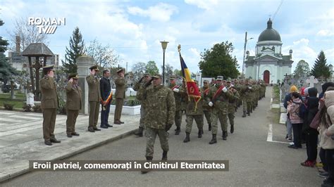 Eroii patriei comemorați în Cimitirul Eternitatea YouTube