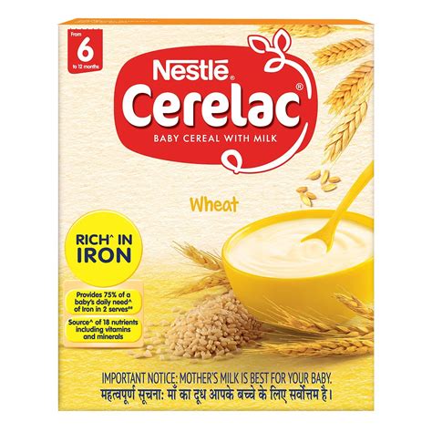 Nestle Cerelac Wheat To Months Harish Food Zone