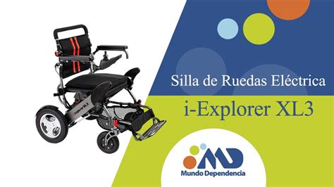 Silla De Ruedas El Ctrica I Explorer Xl Youtube