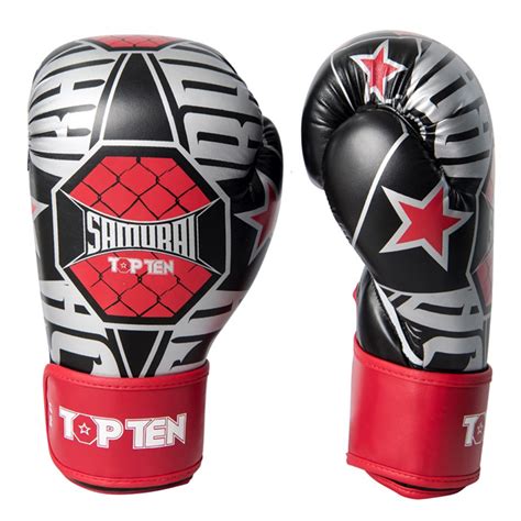 Top Ten Boxing Gloves Samurai 10oz And 12oz 22681 14 Kicksport