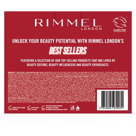 Buy Rimmel London Best Sellers Gift Set Mothers Day 2024 Online At