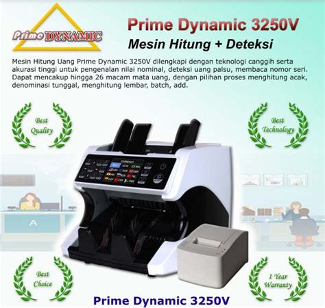 Jual Mesin Hitung Uang Rp Usd Euro Prime Dynamic V Di Lapak