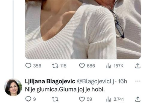 ONA NIJE GLUMICA Oglasila Se Prijateljica Lazara Ristovskog Pa Otkrila