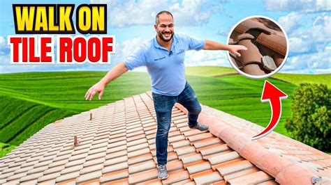 How To Walk On Tile Roofs Safely Youtube