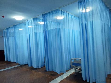 Antibacterial Inherently Fr Hospital Curtain Fabric China Curtain