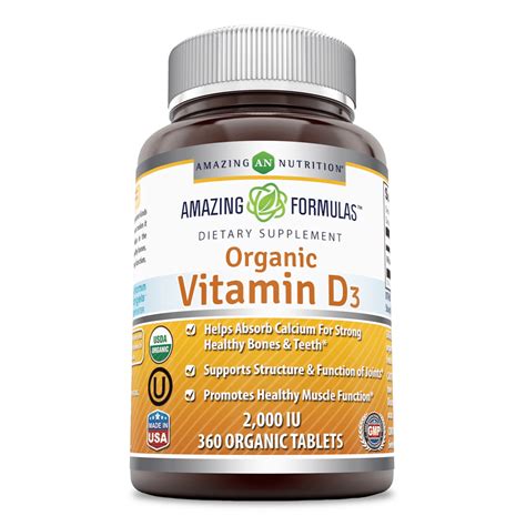 Best Organic Vitamin D3 Supplement In 2023 Martlabpro