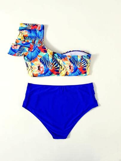 Shop Curve And Plus Size Bikini Sets Swimwear Shein Usa