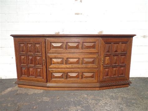 Mid Century Cabinet Chest Tv Console Cabinet Table Storage Bohemian