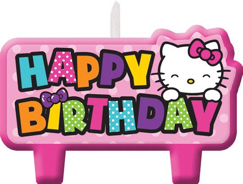 Hello Kitty Birthday Clipart Best