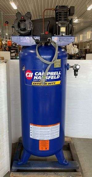 Air Compressor Campbell Hausfeld Extreme Duty 6 HP Motor 240V 60