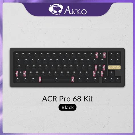 Akko Key Backlit Custom Keyboard Diy Kit Hot Swappable Acr Pro Modular Mechanical