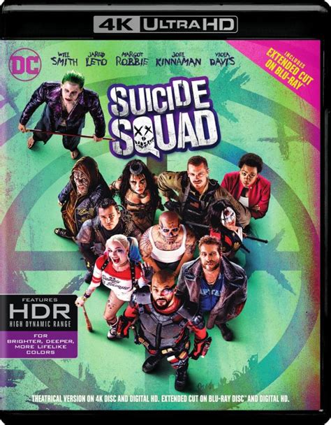 Suicide Squad 4K Ultra HD Blu Ray Blu Ray 2016 Best Buy