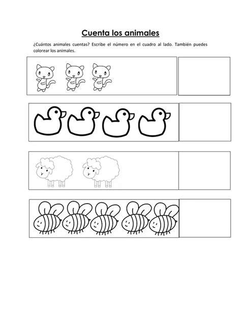 Gu A De Trabajo Contar Hasta El Y Reconocer N Meros Hasta Profe