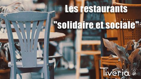 Les Restaurants Solidaire Et Sociale