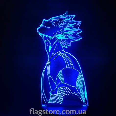 LED аниме-светильник Котаро Бокуто из Волейбол!! FlagStore.com.ua