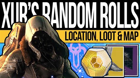 Destiny Xur S Dlc Exotics New Random Rolls Xur Location Exotic