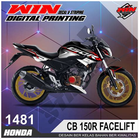 Jual Dekal Sticker CB 150R FACELIFT Full Body Stiker Skotlet CB 150R