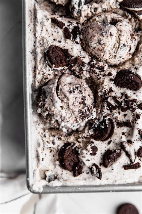 Helado De Cookies And Cream Sin M Quina De Helado Cravings Journal