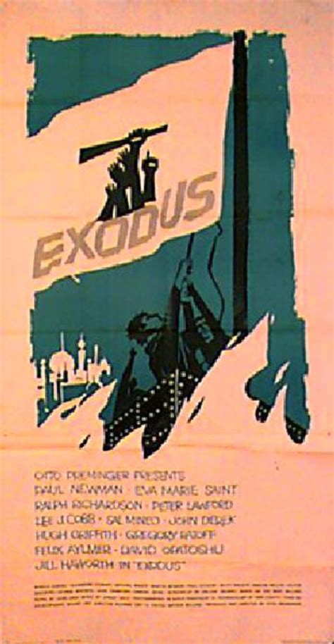 Exodus Original 1961 U S Three Sheet Movie Poster Posteritati Movie