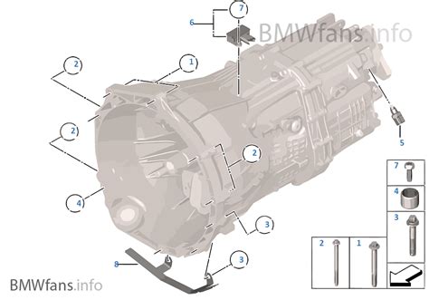 Gearbox Mounting Parts Bmw 5 F11 520d N47n Europe