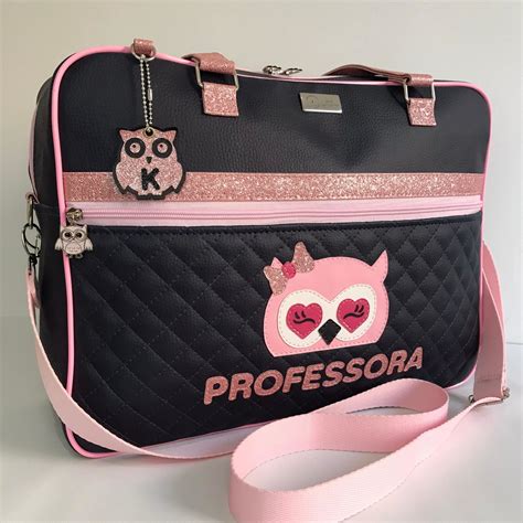 Bolsa Personalizada Profiss Es Professora Notebook Elo