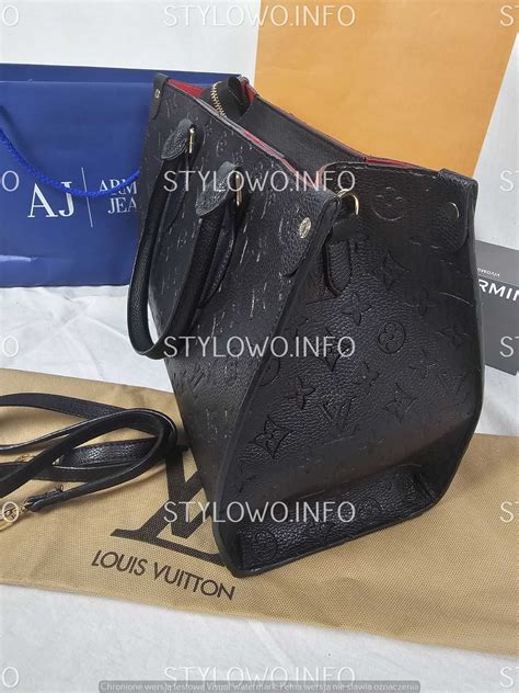 Torebka Louis Vuitton Torebki Duzy Kuferek Czarna Monogram Lv Paris