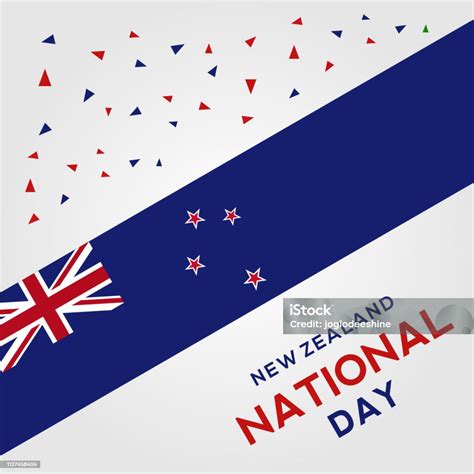 New Zealand Independence Day Vector Design Stock Illustration ...