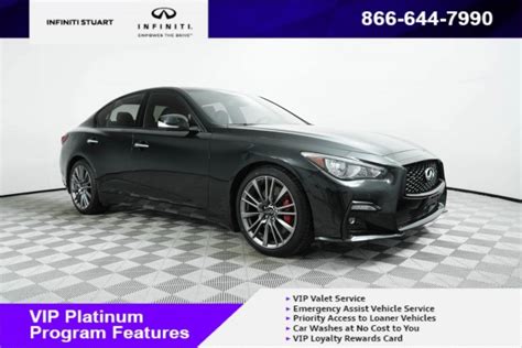 Pre-Owned 2021 INFINITI Q50 Red Sport 400 4D Sedan in Stuart #M850114P ...