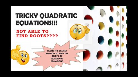 CLASS X QUADRATIC EQUATIONS DISCRIMINANT METHOD PRACTICE