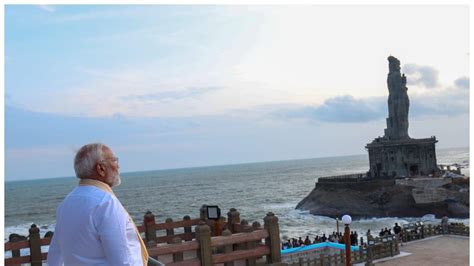 In Pics PM Modi S 45 Hour Long Meditation At Kanyakumari S