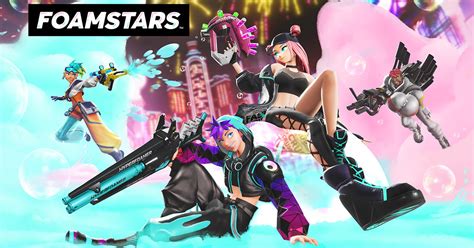 アワで戦う4人vs 4人のパーティシューターゲーム FOAMSTARS2024年2月6日火発売とサービス開始決定 2月の