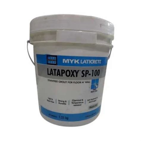 Kg Laticrete Latapoxy Sp Myk Grout Packaging Bucket At Rs