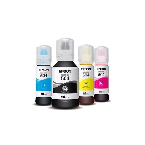 Ripley PACK TINTAS EPSON 504 ORIGINAL N M C Y