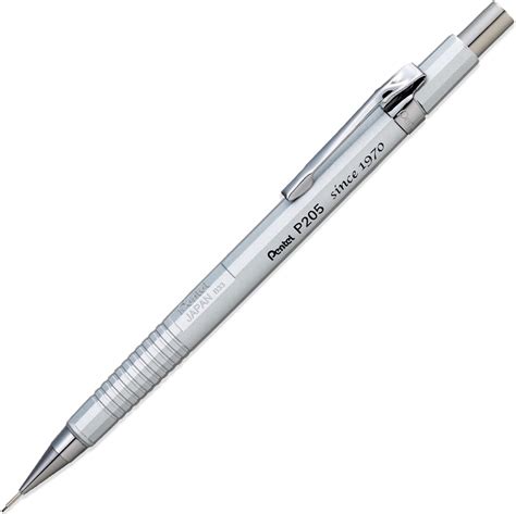 Pentel P Z Mechanical Automatic Pencil Mm Lead Silver