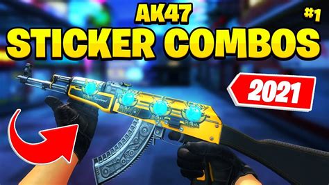 AK 47 STICKERS COMBOS 1 2021 CS GO YouTube