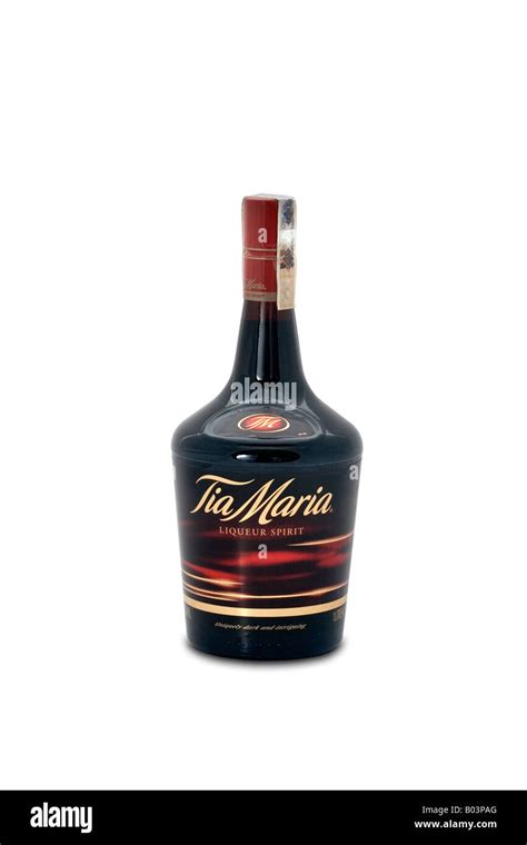 Tia Maria Liqueur Spirit Dark Stock Photo Alamy