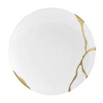 Bernardaud Kintsugi Coupe Dinner Plate Available At Kneen Co