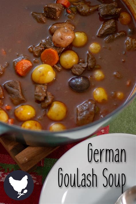 German Goulash Soup Cosmopolitan Cornbread