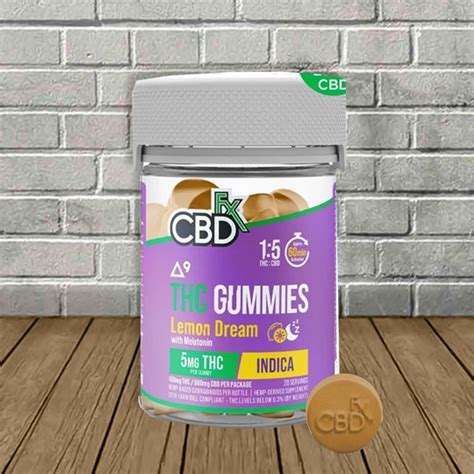 Cbdfx Delta 9 Thc Melatonin Gummies Lemon Dream Great Cbd Shop