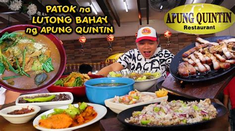 Classic Lutong Bahay Ni Apung Quintin Mapapa Wow Ka Sa Dami Ng Ulam