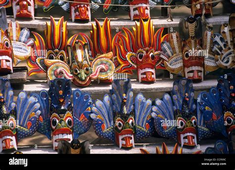 Máscaras tradicionales de Sri Lanka Fotografía de stock Alamy