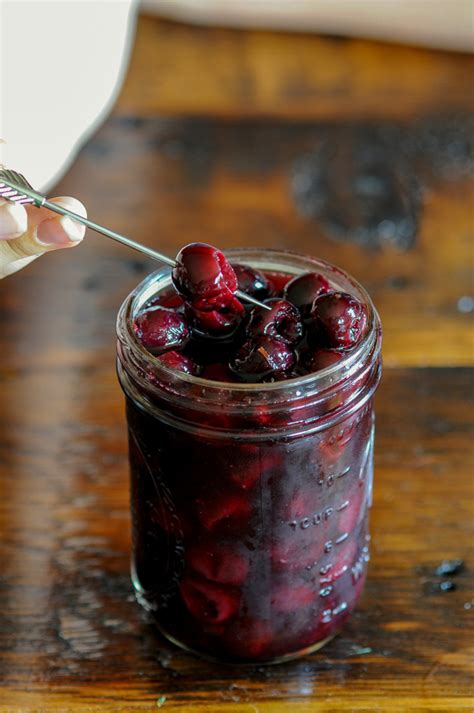 How To Make Homemade Brandied Cherries Recipe Gastronom