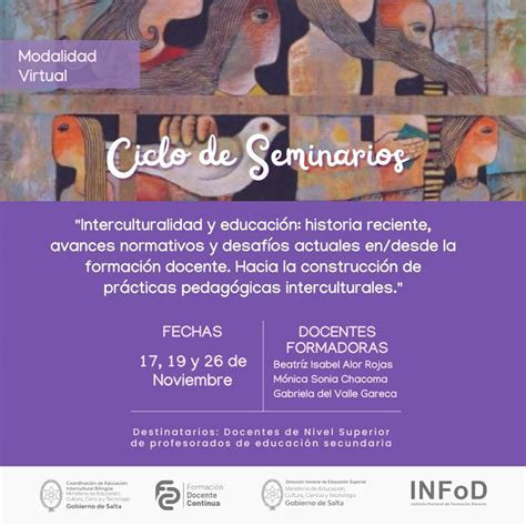 Ciclo de seminarios interculturalidad y educación historia reciente