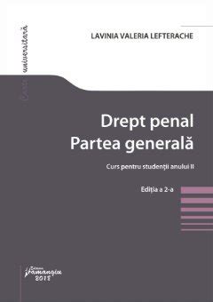 Drept Penal Partea Generala Caiet De Seminar Editura Hamangiu